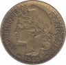 Монета. Камерун. 1 франк 1925 год. ав. ав.