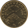  Монета. Словения. 50 центов 2007 год. ав.