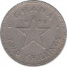 Монета. Гана. 2 шиллинга 1958 год. ав.