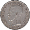 Монета. Швеция. 2 кроны 1924 год. ав.