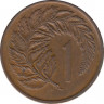 Монета. Новая Зеландия. 1 цент 1978 год. рев.