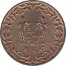 Монета. Суринам. 1 цент 1970 год. рев.