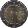 Монета. Португалия. 2 евро 2013 год. 250 лет башне Клеригуш. ав.