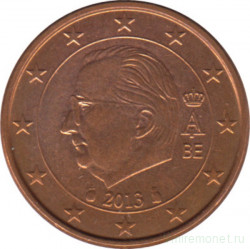 Монета. Бельгия. 1 цент 2013 год.