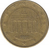 Монета. Германия. 10 центов 2002 год. (G). ав.