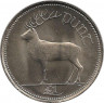 Аверс. Монета. Ирландия. 1 фунт 2000 год.
