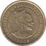 Монета. Дания. 20 крон 2008 год. Корабли - Селандия. рев.