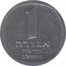 Монета. Израиль. 1 новая агора 1982 (5742) год. ав.