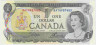 Банкнота. Канада. 1 доллар 1973 год. Тип 85c. ав.