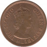 Монета. Маврикий. 1 цент 1978 год. рев.