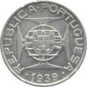 Монета. Сан-Томе и Принсипи. 10 эскудо 1939 год.