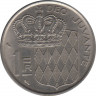 Монета. Монако. 1 франк 1978 год. рев.