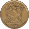 Монета. Южно-Африканская республика (ЮАР). 50 центов 1996 год. ав.