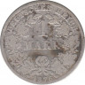 Монета. Германия. Германская империя. 1 марка 1876 год. Монетный двор - Мюнхен (D). ав.
