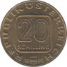 Монета. Австрия. 20 шиллингов 1993 год. 250 лет со дня рождения Йозефа Гайдна. рев.