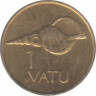 Монета. Вануату. 1 вату 2002 год. ав.