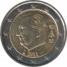 Монета. Бельгия. 2 евро 2011 год. ав.