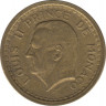 Монета. Монако. 2 франка 1945 год. ав.