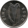 Аверс. Монета. Ирландия. 5 пенсов 2000 год.