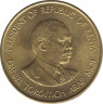 Монета. Кения. 10 центов 1980 год. рев.