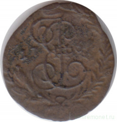 Монета. Россия. Полушка 1768 год. Е.М.