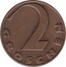 Монета. Австрия. 2 гроша 1938 год. рев.