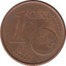 Монета. Испания. 1 цент 2002 год. рев.