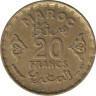 Монета. Монако. 20 франков 1952 год. ав.