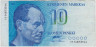 Банкнота. Финляндия. 10 марок 1986 год. Тип 113а (34). ав.