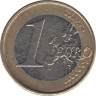 Монета. Бельгия. 1 евро 2012 год. рев.
