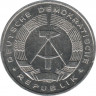 Монета. ГДР. 1 марка 1962 год. рев.