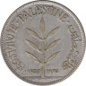 Монета. Палестина. 100 милей 1935 год. ав.
