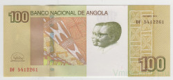 Банкнота. Ангола. 100 кванз 2012 год.