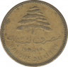 Монета. Ливан. 5 пиастров 1970 год. ав.