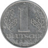 Монета. ГДР. 1 марка 1963 год. ав.