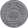 Монета. Коста-Рика. 25 сентимо 1989 год. ав.