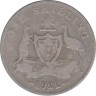 Монета. Австралия. 1 шиллинг 1922 год. ав.