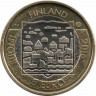 Реверс. Монета. Финляндия. 5 евро 2016 год. Президент Финляндии Кюёсти Каллио.