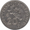 Монета. Новая Каледония. 20 франков 2011 год. рев.