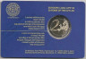 Реверс.Монета. Эстония. 2 евро 2015 год. Флагу Европы 30 лет. (блистер, коинкарта)