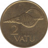 Монета. Вануату. 2 вату 1995 год. рев.