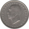  Монета. Греция. 1 драхма 1962 год. ав.