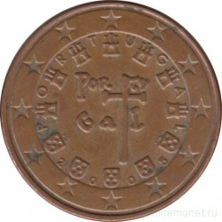 Монета. Португалия. 5 центов 2005 год.