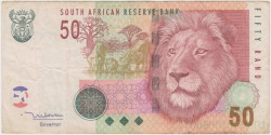 Банкнота. Южно-Африканская республика (ЮАР). 50 рандов 2005 год. Тип 130а.