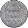 Монета. Германия. 3 марки 1922 год. Монетный двор - Штутгарт (F). рев.