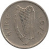 Реверс. Монета. Ирландия. 5 пенсов 1975 год.