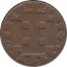 Монета. Австрия. 2 гроша 1935 год. ав.