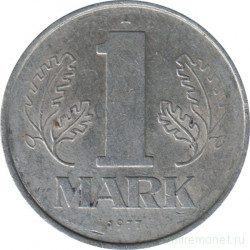 Монета. ГДР. 1 марка 1977 год.