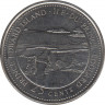 Монета. Канада. 25 центов 1992 год. 125 лет Конфедерации Канада. Остров принца Эдуарда. ав.