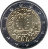 Монета. Греция. 2 евро 2015 год. Флагу Европы 30 лет. ав